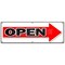 Signmission GIANT RIGHT OPEN ARROW BANNER SIGN turn here sale follow directions B-72 Giant Right Open Arrow - alternate 1